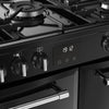 Belling Farmhouse 90DF 90cm Dual Fuel Range Cooker - Black
