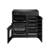 Belling Farmhouse 90Ei 90cm Electric Range Cooker with Induction Hob - Black