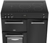 Belling Farmhouse 90Ei 90cm Electric Range Cooker with Induction Hob - Black