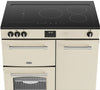 Belling Farmhouse 90Ei 90cm Electric Range Cooker with Induction Hob - Cream