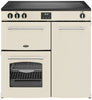 Belling Farmhouse 90Ei 90cm Electric Range Cooker with Induction Hob - Cream