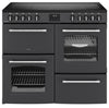 Belling Farmhouse 100E 100cm Electric Range Cooker with Ceramic Hob - Anthracite