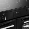 Belling Farmhouse 100E 100cm Electric Range Cooker with Ceramic Hob - Black