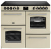 Belling Farmhouse 100E 100cm Electric Range Cooker with Ceramic Hob - Cream