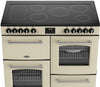 Belling Farmhouse 100E 100cm Electric Range Cooker with Ceramic Hob - Cream