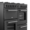 Belling Farmhouse 100DF 100cm Dual Fuel Range Cooker - Anthracite