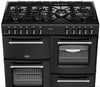 Belling Farmhouse 100DF 100cm Dual Fuel Range Cooker - Black