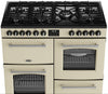 Belling Farmhouse 100DF 100cm Dual Fuel Range Cooker - Cream