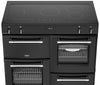 Belling Farmhouse 100Ei 100cm Electric Range Cooker with Induction Hob - Black