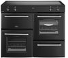 Belling Farmhouse 110Ei 110cm Electric Range Cooker with Induction Hob - Black