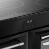 Belling Farmhouse 110Ei 110cm Electric Range Cooker with Induction Hob - Black