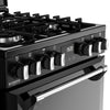 Stoves Richmond Deluxe 60DF 60cm Dual Fuel Cooker - Black
