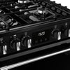 Stoves Richmond Deluxe 60DF 60cm Dual Fuel Cooker - Black