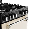 Stoves Richmond Deluxe 60DF 60cm Dual Fuel Cooker - Cream