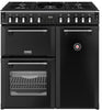 Stoves Richmond 90DF 90cm Dual Fuel Range Cooker - Black