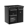 Stoves Richmond 90DF 90cm Dual Fuel Range Cooker - Black