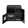 Stoves Richmond 90DF 90cm Dual Fuel Range Cooker - Black