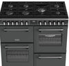 Stoves Richmond 100DF 100cm Dual Fuel Range Cooker - Anthracite