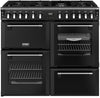 Stoves Richmond 100DF 100cm Dual Fuel Range Cooker - Black
