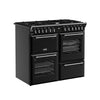 Stoves Richmond 100DF 100cm Dual Fuel Range Cooker - Black