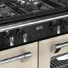 Stoves Richmond 100DF 100cm Dual Fuel Range Cooker - Cream