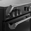 Stoves Richmond 100Ei TCH 100cm Electric Range Cooker with Induction Hob - Black