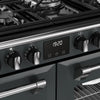Stoves Richmond 110DF 110cm Dual Fuel Range Cooker - Anthracite