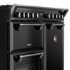 Stoves Richmond Deluxe 90DF 90cm Dual Fuel Range Cooker - Black