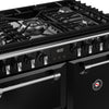 Stoves Richmond Deluxe 90DF 90cm Dual Fuel Range Cooker - Black