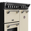 Stoves Richmond Deluxe 90DF 90cm Dual Fuel Range Cooker - Cream