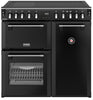 Stoves Richmond Deluxe 90Ei RTY 90cm Electric Range Cooker with Induction Hob - Black