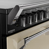 Stoves Richmond Deluxe 90Ei RTY 90cm Electric Range Cooker with Induction Hob - Cream
