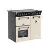 Stoves Richmond Deluxe 90Ei RTY 90cm Electric Range Cooker with Induction Hob - Cream