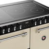 Stoves Richmond Deluxe 90Ei RTY 90cm Electric Range Cooker with Induction Hob - Cream