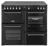 Stoves Richmond Deluxe 100Ei RTY 100cm Electric Range Cooker with Induction Hob - Black