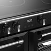 Stoves Richmond Deluxe 100Ei RTY 100cm Electric Range Cooker with Induction Hob - Black