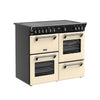Stoves Richmond Deluxe 100Ei RTY 100cm Electric Range Cooker with Induction Hob - Cream