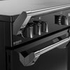 Stoves Richmond Deluxe 100Ei ZLS 100cm Electric Range Cooker with Induction Hob - Black