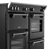 Stoves Richmond Deluxe 100Ei ZLS 100cm Electric Range Cooker with Induction Hob - Black