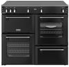 Stoves Richmond Deluxe 100Ei ZLS 100cm Electric Range Cooker with Induction Hob - Black