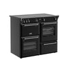 Stoves Richmond Deluxe 100Ei ZLS 100cm Electric Range Cooker with Induction Hob - Black
