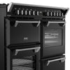 Stoves Richmond Deluxe 110DF 110cm Dual Fuel Range Cooker - Black