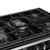 Stoves Richmond Deluxe 110DF 110cm Dual Fuel Range Cooker - Black