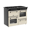 Stoves Richmond Deluxe 110DF 110cm Dual Fuel Range Cooker - Cream