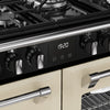 Stoves Richmond Deluxe 110DF 110cm Dual Fuel Range Cooker - Cream
