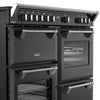 Stoves Richmond Deluxe 110Ei RTY 110cm Electric Range Cooker with Induction Hob - Black