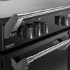 Stoves Richmond Deluxe 110Ei ZLS 110cm Electric Range Cooker with Induction Hob - Black