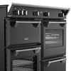 Stoves Richmond Deluxe 110Ei ZLS 110cm Electric Range Cooker with Induction Hob - Black