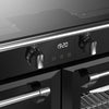 Stoves Richmond Deluxe 110Ei ZLS 110cm Electric Range Cooker with Induction Hob - Black