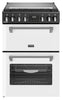 Stoves Richmond Deluxe 60DF 60cm Dual Fuel Cooker - Ice White